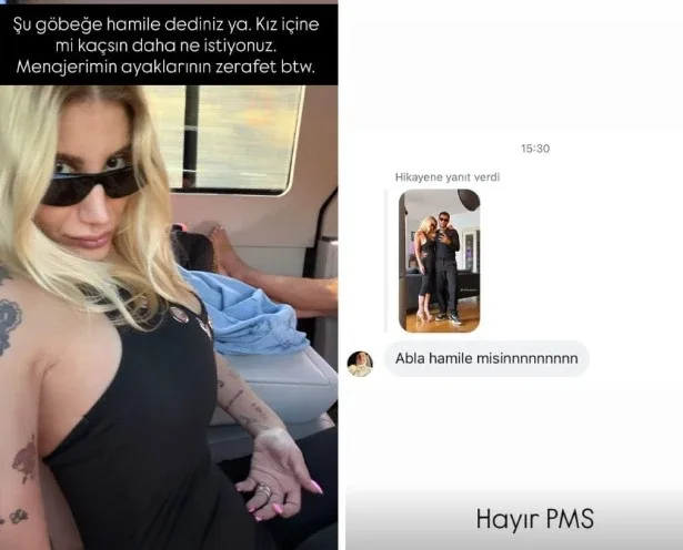 İremdən hamiləlik iddialarına cavab