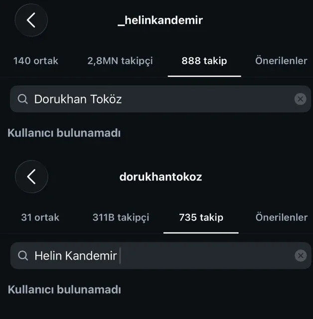 Eşqləri bir ay çəkdi