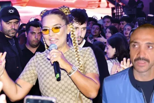 Demet Akalına toxunan şəxsə şillə!