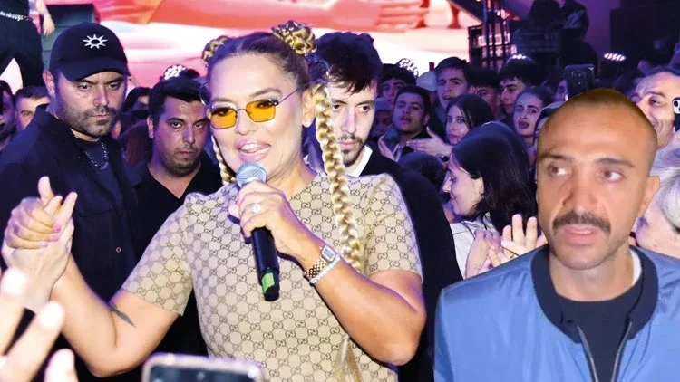 Demet Akalına toxunan şəxsə şillə!