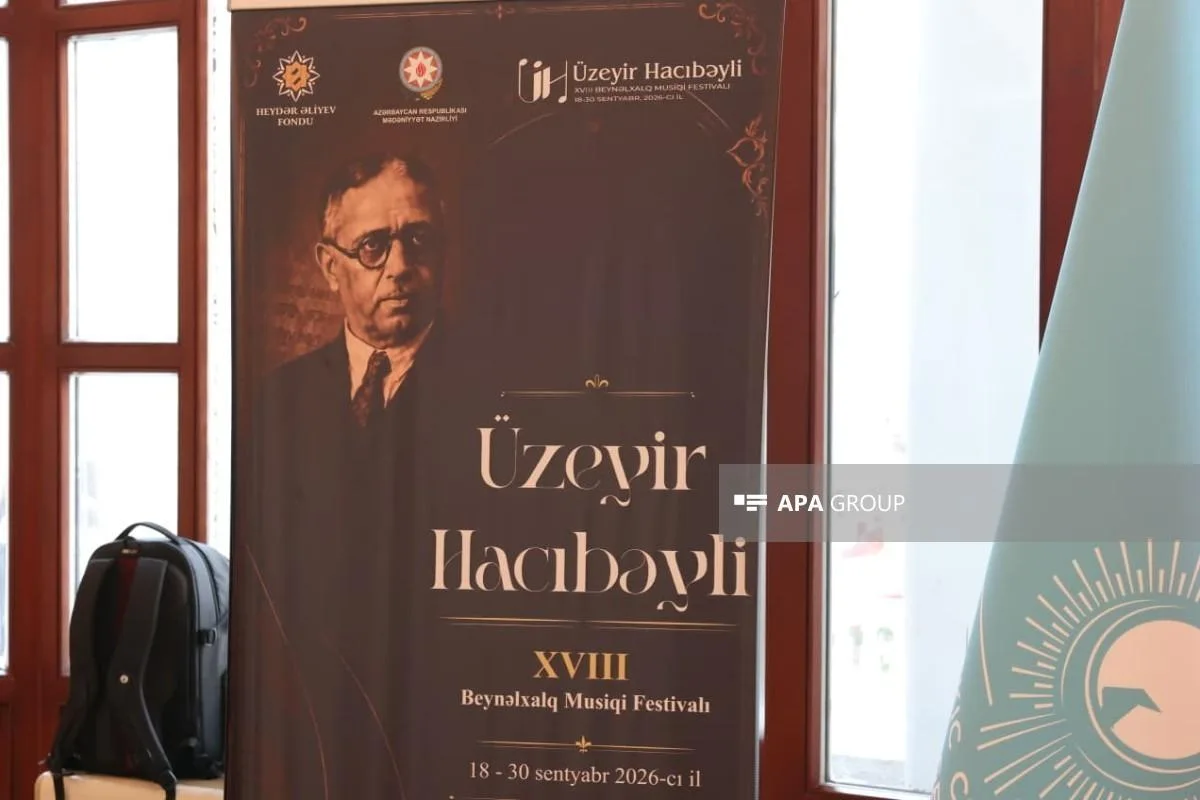Üzeyir Hacıbəyli XVIII Beynəlxalq Musiqi Festivalının açılışından - Fotolar