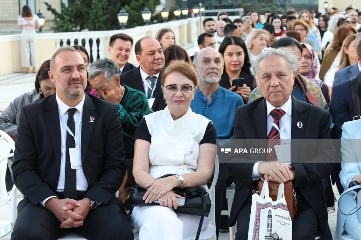 Üzeyir Hacıbəyli XVIII Beynəlxalq Musiqi Festivalının açılışından - Fotolar