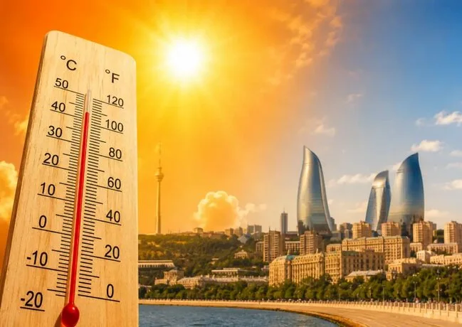 34° isti olacaq