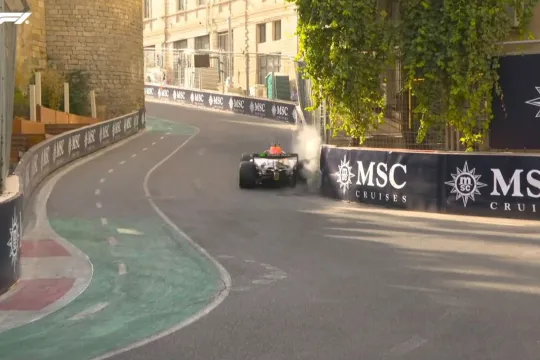Formula 1-də qəza