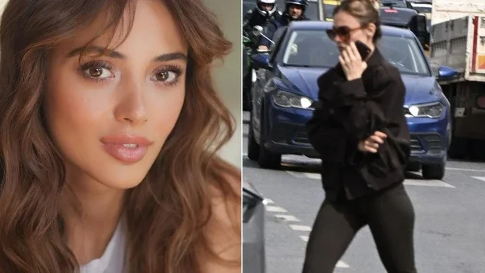 Sevgilisi ilə görüntüləndi, qaçdı