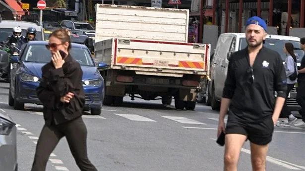Sevgilisi ilə görüntüləndi, qaçdı