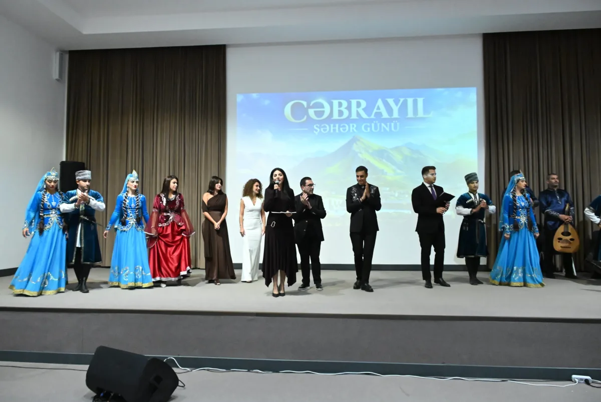 Cəbrayıl şəhərində bayram konserti keçirilib
