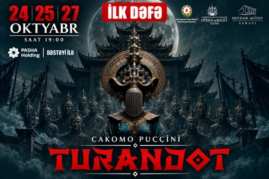 Yusif Eyvazov “Turandot” operasını Bakı səhnəsinə qaytarır