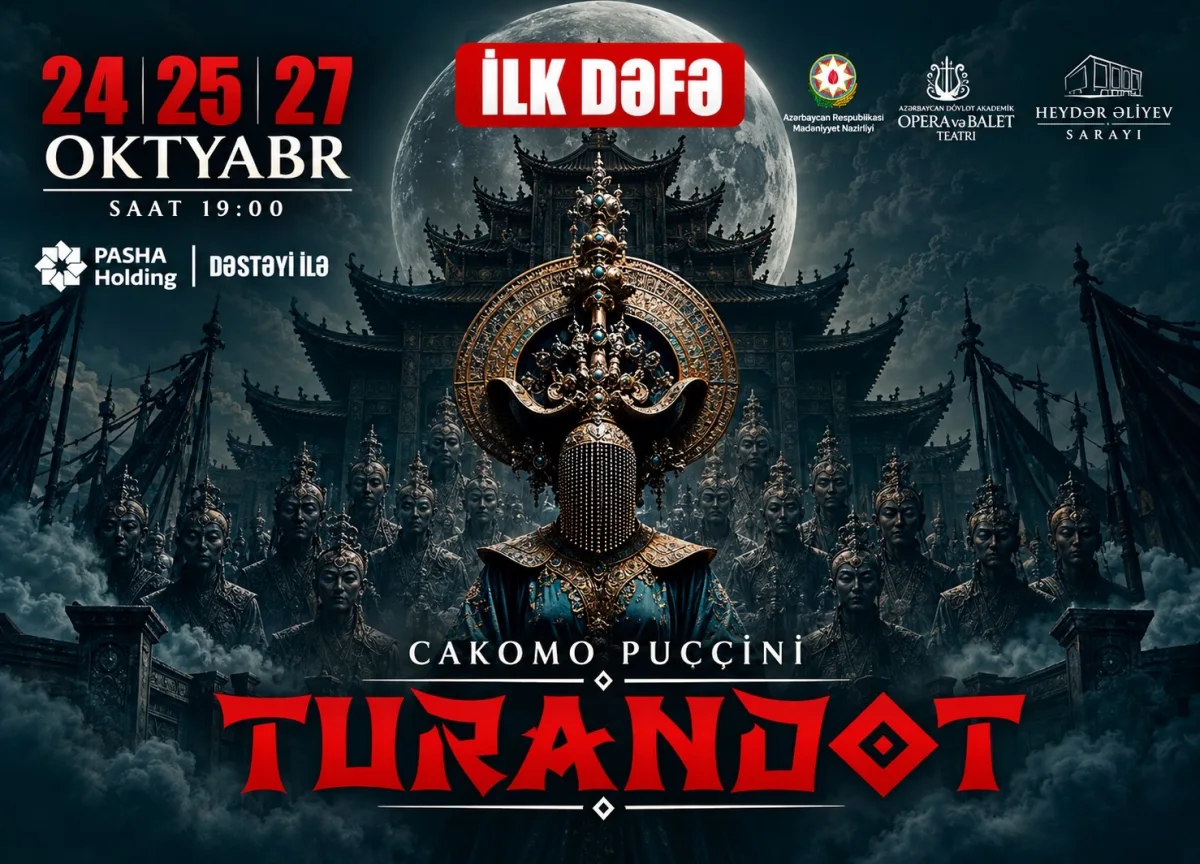 Yusif Eyvazov “Turandot” operasını Bakı səhnəsinə qaytarır