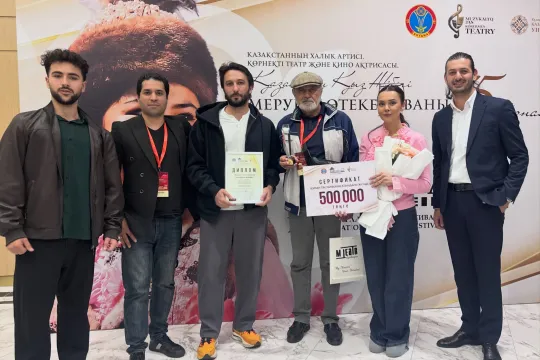 Ziya Ağa Qazaxıstanda ödül aldı