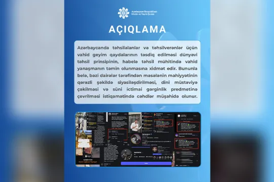 “Məsələnin mahiyyətinin qərəzli şəkildə siyasiləşdirilməsi müşahidə olunur”