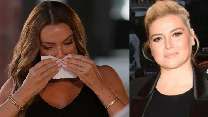 Küsülü olduğu bacısına görə ağladı
