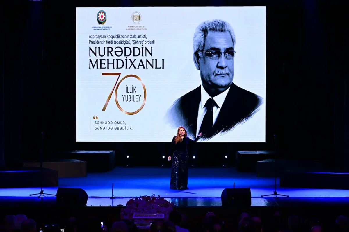 Nurəddin Mehdixanlının 70 illik yubileyi qeyd olunub