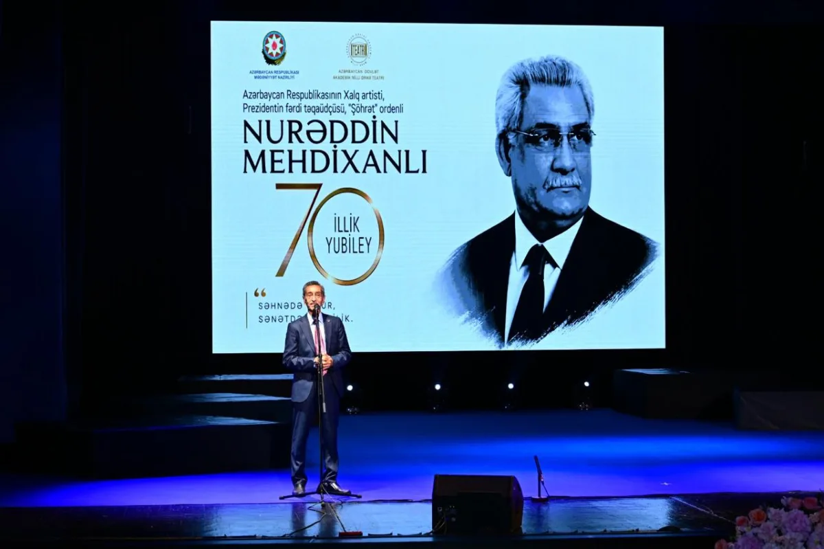 Nurəddin Mehdixanlının 70 illik yubileyi qeyd olunub