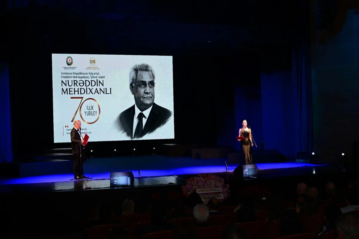 Nurəddin Mehdixanlının 70 illik yubileyi qeyd olunub