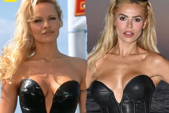 Pamela Andersonun tərzini təkrarladı