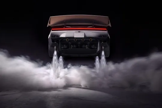 “Tesla”nın uçan avtomobili…