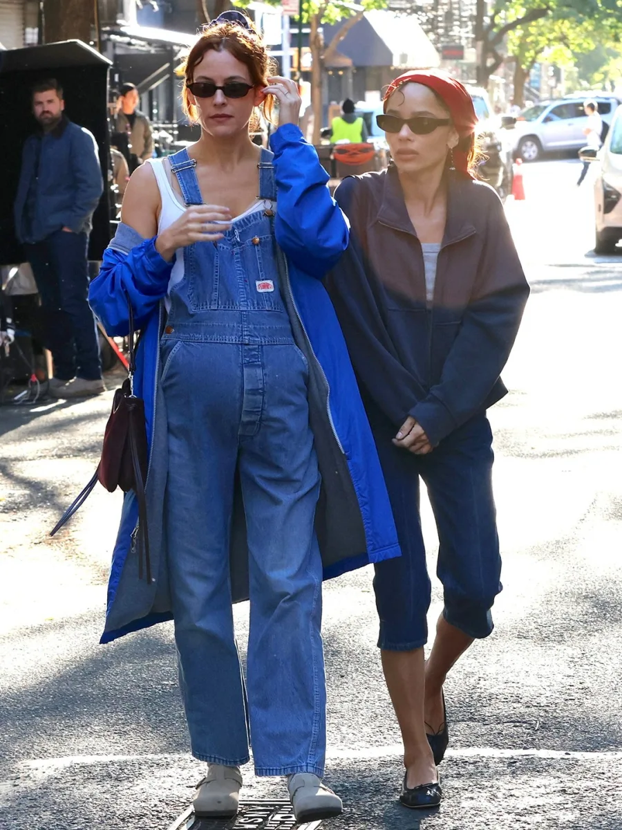 Zoe Kravitz film çəkilişində