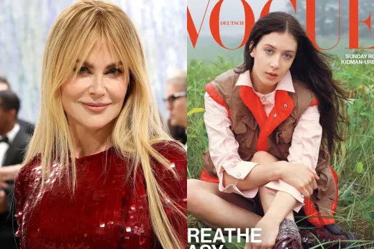 Nikol Kidmanın qızının “Vogue” debütü