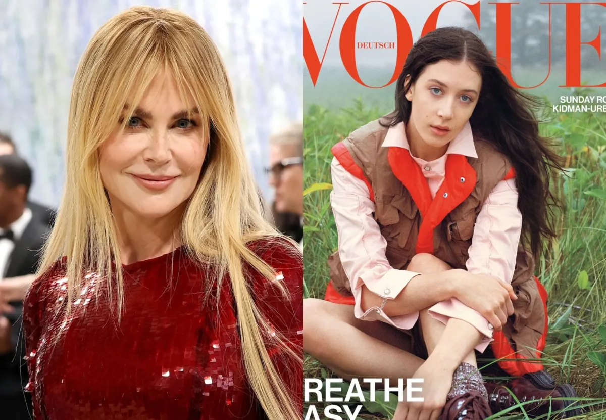 Nikol Kidmanın qızının “Vogue” debütü