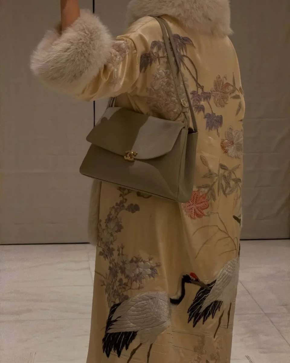 Xəz və kimono dəbdədir!