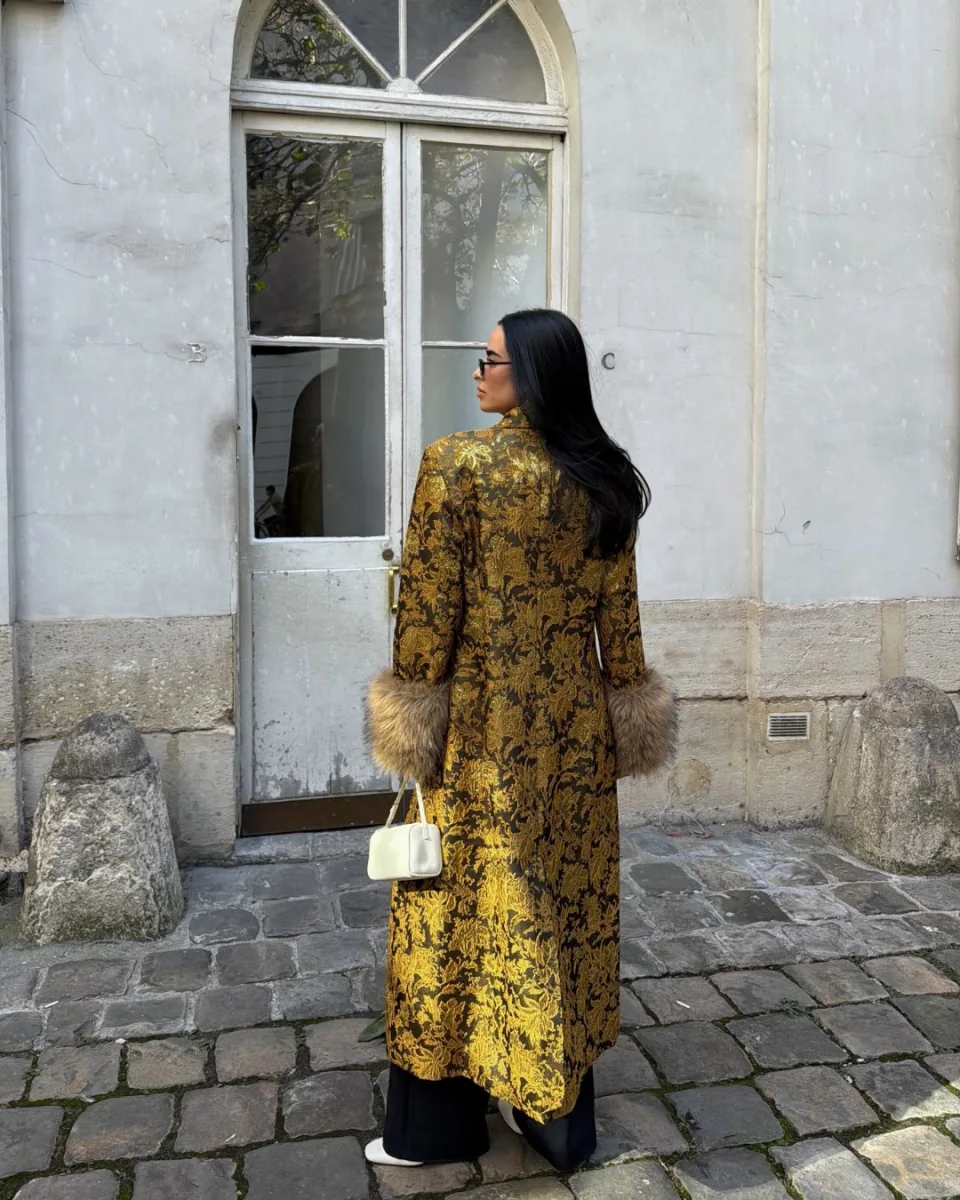 Xəz və kimono dəbdədir!
