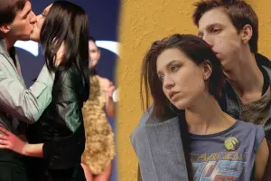 Bakıda podiumda öpüşən cütlük kimdir? - Fotolar