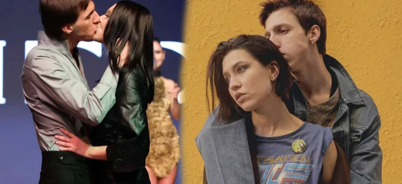 Bakıda podiumda öpüşən cütlük kimdir? - Fotolar