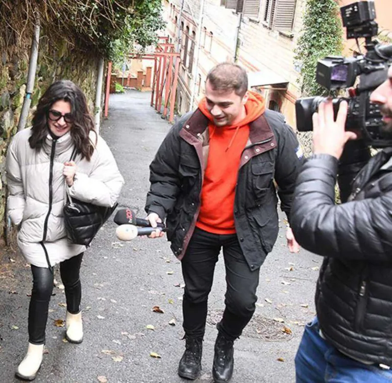 Nəsrin mediadan qaçdı, hasardan tullandı