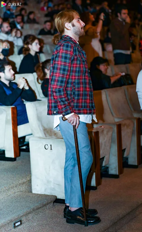 Qala gecəsinə əsa ilə qatıldı - Fotolar