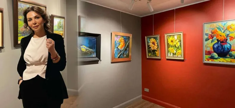 Türkiyədə azərbaycanlı rəssamın sərgisi keçirildi