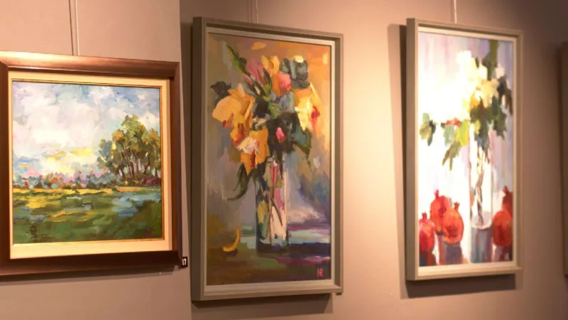 Türkiyədə azərbaycanlı rəssamın sərgisi keçirildi