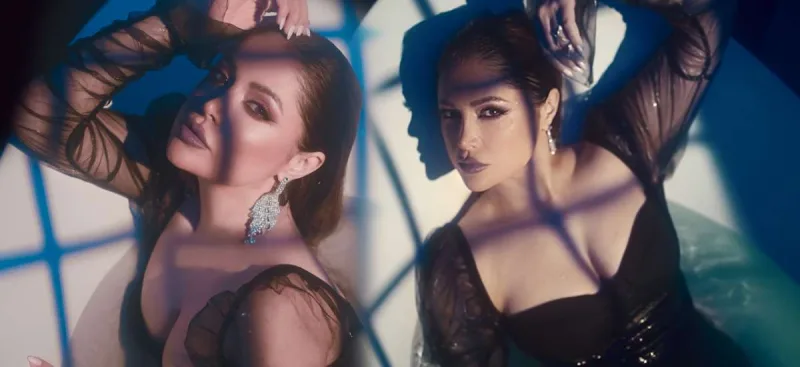 Nigar klipi üçün 5 saat vannada qaldı - VİDEO