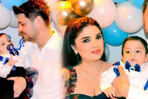 “Kamerton”un Gülnarəsi oğluna doğum günü etdi