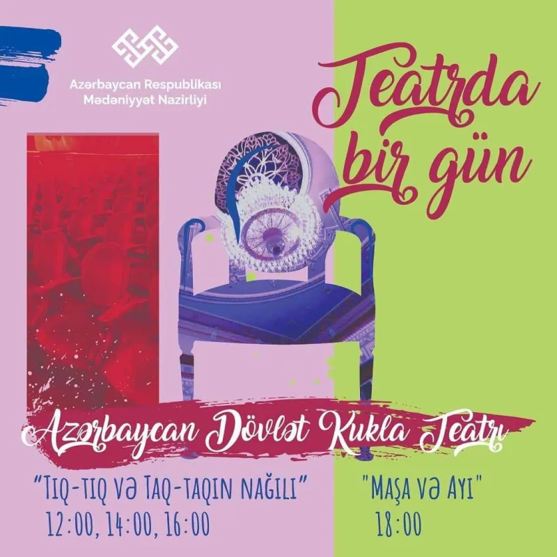 “Teatrda bir gün” adlı layihə baş tutacaq