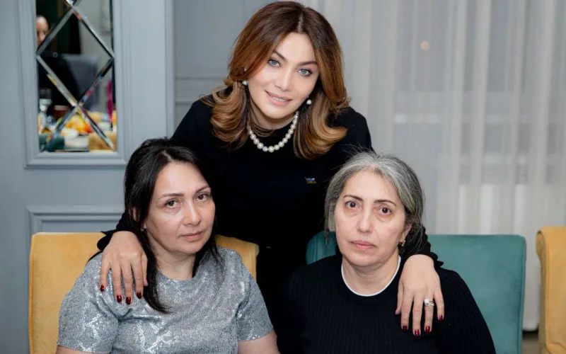 Ruhi Əliyeva şəhid anaları ilə görüşdü