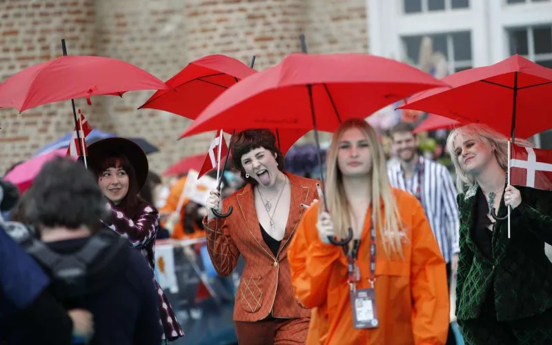 Avroviziyanın açılışından rəngli fotolar!