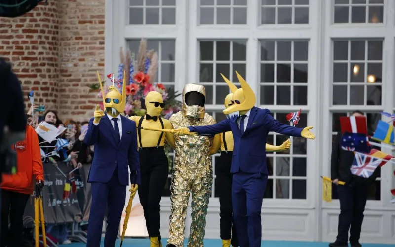 Avroviziyanın açılışından rəngli fotolar!