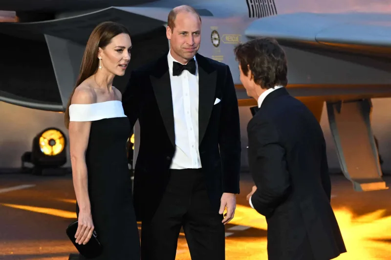 Uilyam və Keyti özəl qarşıladı