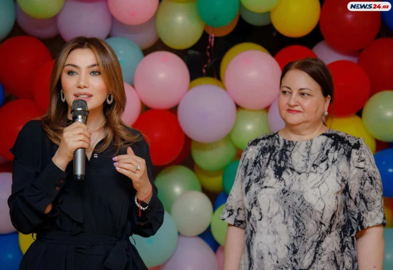 Ruhi Əliyeva sağlamlıq imkanları məhdud uşaqlarla görüşdü