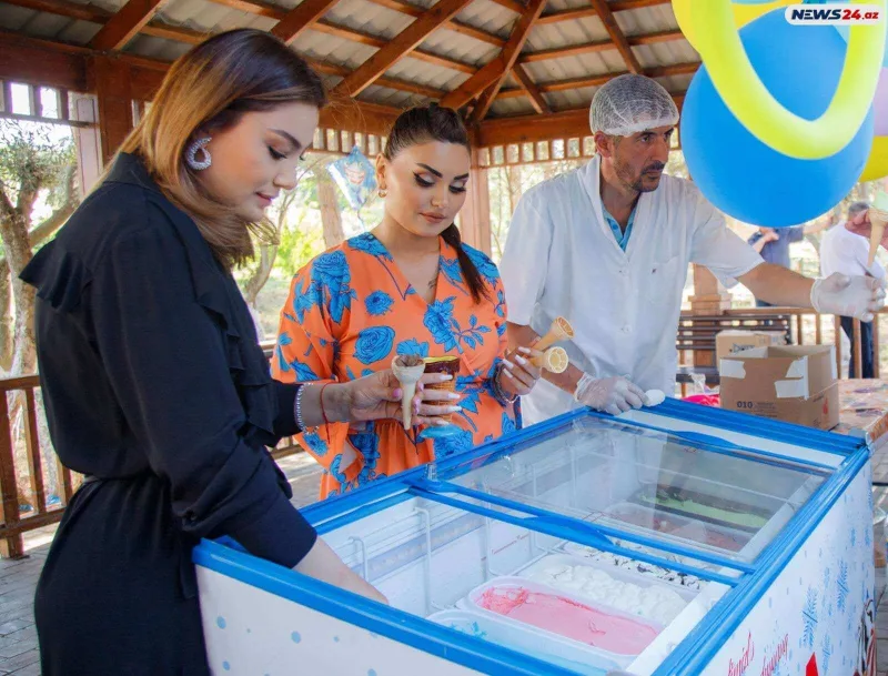 Ruhi Əliyeva sağlamlıq imkanları məhdud uşaqlarla görüşdü