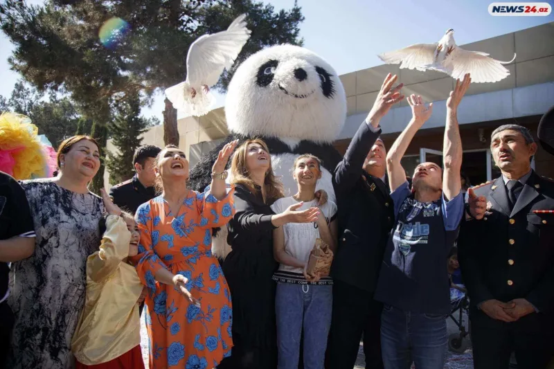 Ruhi Əliyeva sağlamlıq imkanları məhdud uşaqlarla görüşdü