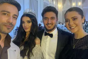 Həmidə Ömərova oğluna toy etdi