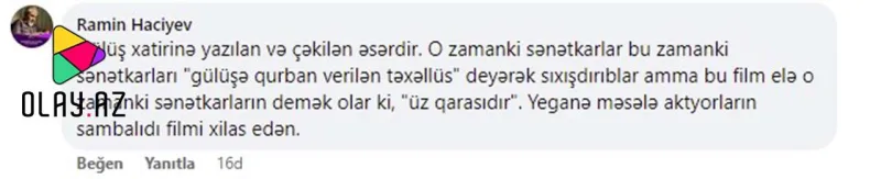 “Qaynana” o vaxtkı sənətkarların “üz qarasıdır”