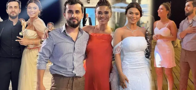 Kişilər bəy, xanımlar gəlin kimi... - Aysunun toyu