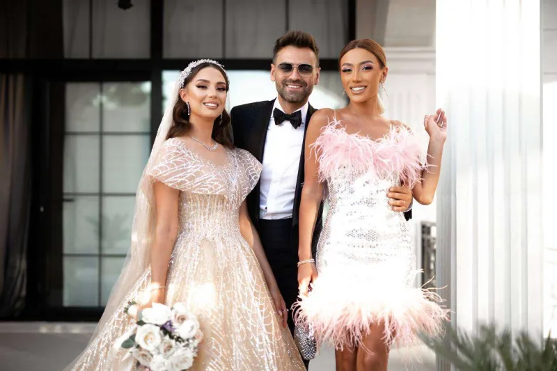 Röyanın qardaşının toyundan ilk fotolar