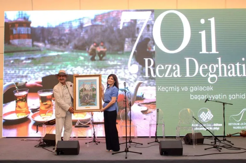 Reza Deqatinin 70 illiyi qeyd edildi