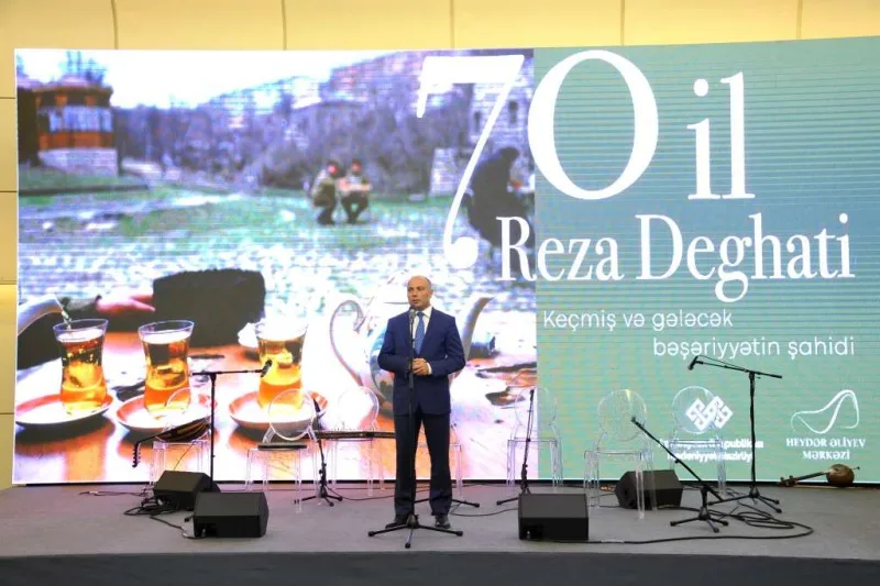 Reza Deqatinin 70 illiyi qeyd edildi