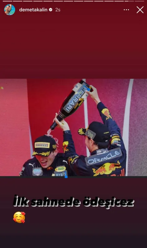 Demetdən şampan açıqlaması