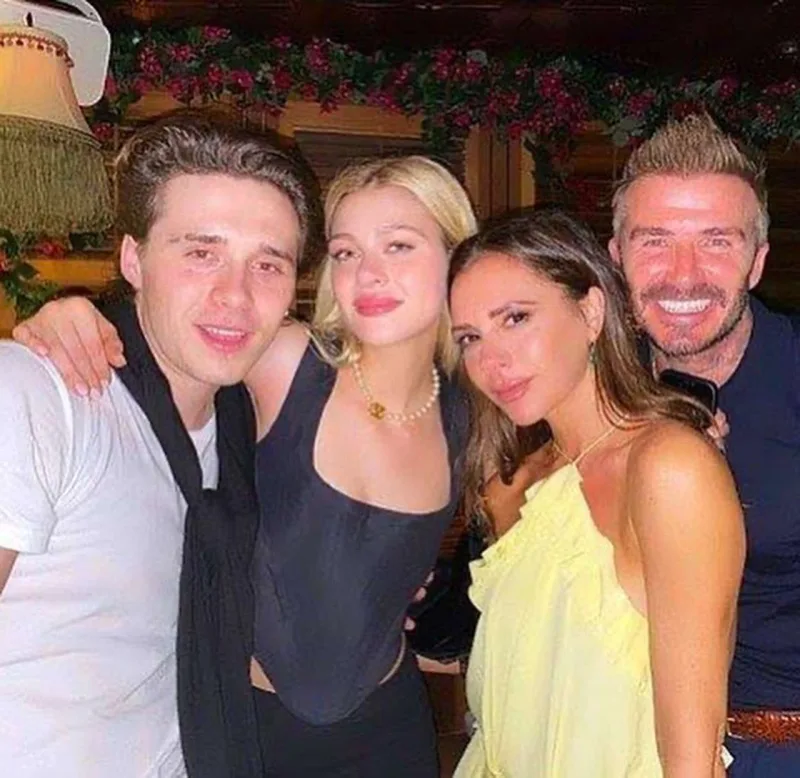 Viktoriya Bekhem ilə gəlini arasında qalmaqal